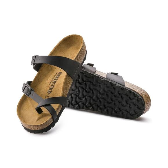 Birkenstock Mayari Sandals Black Birko-Flor Size 6 Women’s EU 37 - Picture 5 of 6